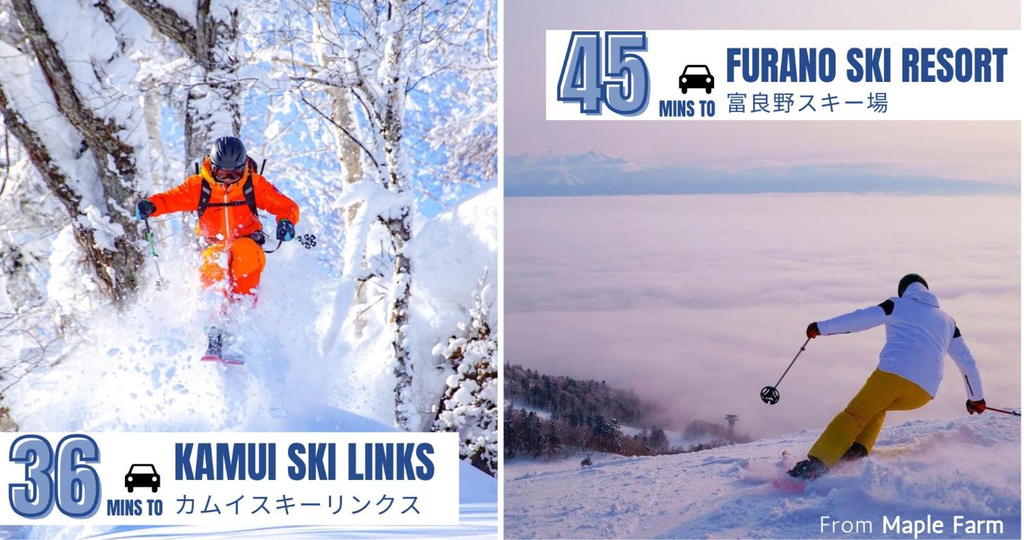 Maple Farm Villa Asahikawa Dış mekan fotoğraf